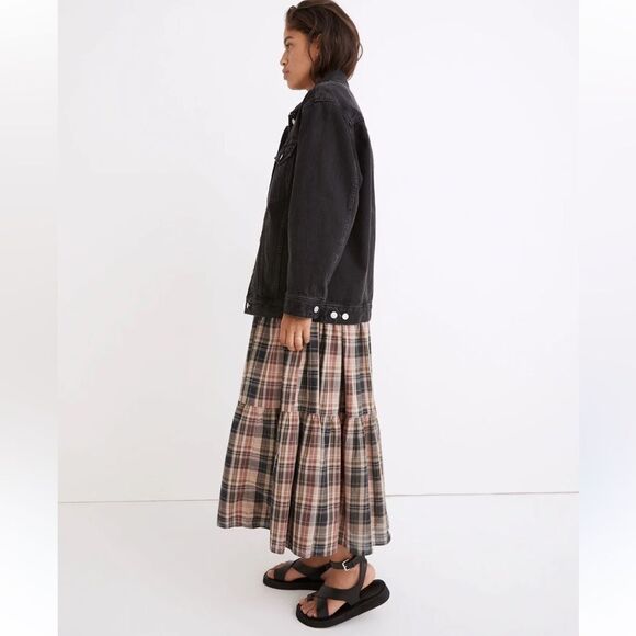 Madewell The Oversized Trucker Jean Jacket in Washed Black XXS - Picture 7 of 17